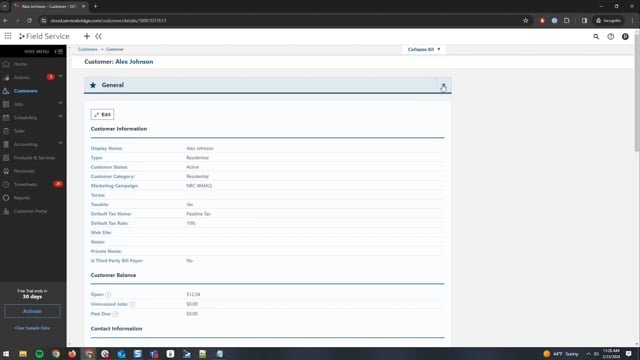 ServiceBridge Customer Information Pt 2 video thumbnail