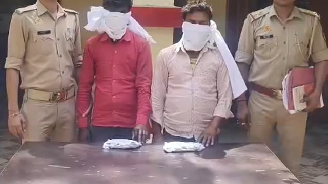 दो तमंचे के साथ पकड़े गए