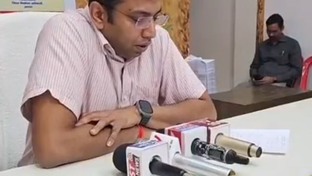 आगरा जिला अधिकारी महोदय 10 4.2026 को सुबह 11:00 बजे कलेक्ट्री सभागार में प्रेस कॉन्फ्रेंस की गई