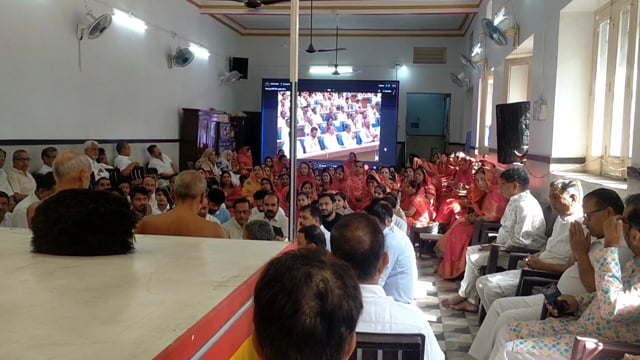 श्री दिगंबर जैन मंदिर में विश्व नवकार दिवस#Giridih 