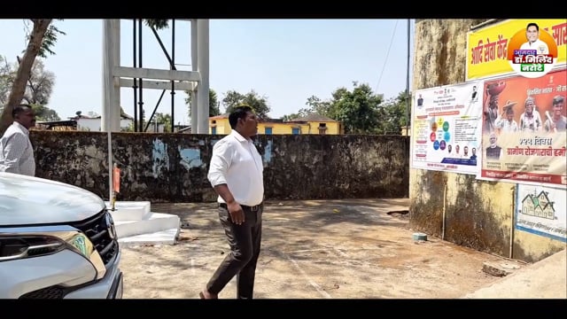 आमदार डॉ मिलिंद नरोटे यांनी दिली धानोरा तालुक्यातील साखेरा ग्रामपंचायत मधील अंगणवाडी ला भेट