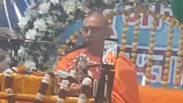 .➡️....Shrimad Bhagwat Mahapuran Katha ka aaj chautha din Hai katha Vyas paramhans Rajendra Nand Saraswati Ji Maharaj Sthan lakshmaneshwar Mandir Lakshman puri colony Barabanki