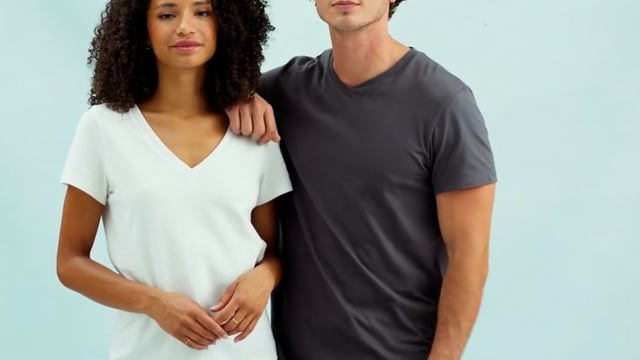 Tee-shirt unisexe publicitaire couleur en coton semi-peigné 150 gr/m² - Regent V