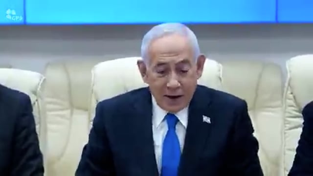 ➡️.....इजरायल के पीएम नेतन्याहू ने कैबिनेट बैठक में कहा:
“हम राष्ट्रपति ट्रंप के ईरान पर समुद्री नाकेबंदी के सख्त रुख का समर्थन करते हैं।