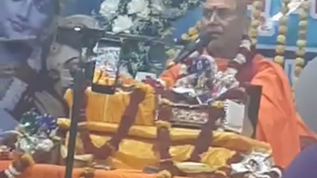 ➡️....Shrimad Bhagwat Mahapuran Katha ka Aaj chhatha Din Hai katha Vyas paramhans Swami rajendranand Saraswati Ji Maharaj karykram sthal Lakshman Ishwar Mandir Lakshman puri colony Barabanki