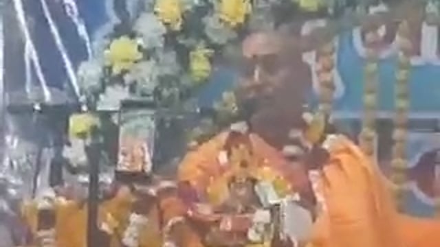 ➡️.......Shrimad Bhagwat Mahapuran Katha ka aayojan aaj Aakhri Din tha Katha Vyas paramhans Swami rajendranand Saraswati Ji Maharaj Sthan lakshmaneshwar Mandir Lakshman puri colony Barabanki