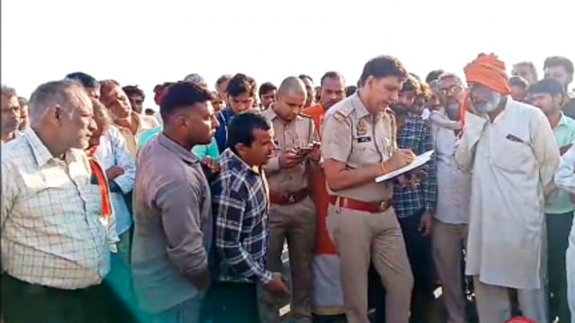 MANT-“सुबह 5:30 बजे हुआ ऐसा हादसा कि 600 मीटर तक घसीटता रहा वाहन, ऊंट-बुग्गी चालक की मौके पर मौत”