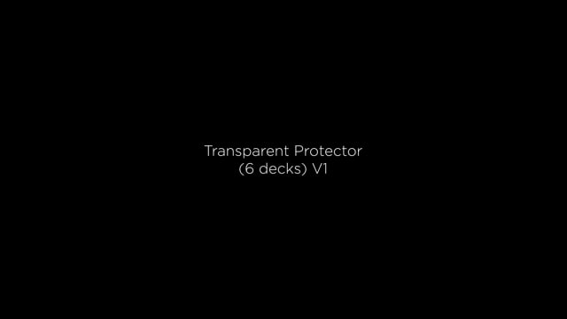 Video Transparent Protector 6 Decks V1 (10 Pack)