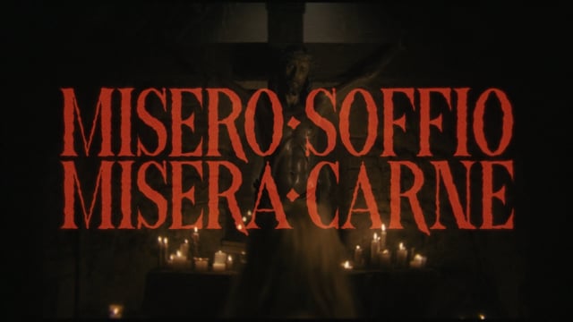 Misero Soffio Misera Carne - Trailer Italiano