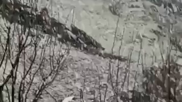 हिमाचल के लाहौल के गाँव सलग्रां में बारिश के साथ-साथ अप्रैल में भारी बर्फबारी