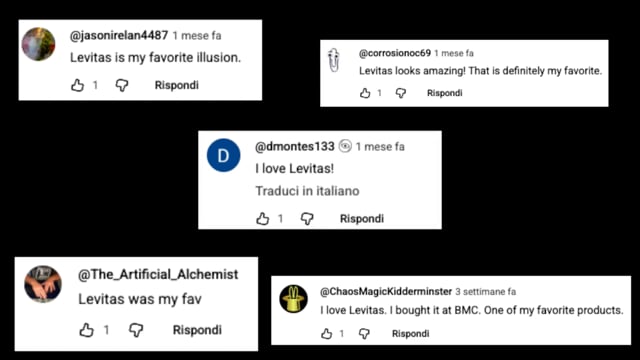 Video Levitas 2.0 by Jack Nobile and Piero Puddu