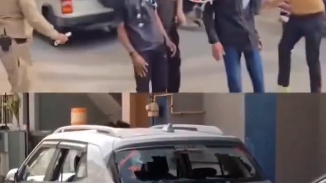 ➡️......उज्जैन पुलिस ने लोगों के वाहनों की तोडफोड करने वाले उन्मादी युवकों की सडक पर पदयात्रा निकालकर लाठियों से तुडाई की।