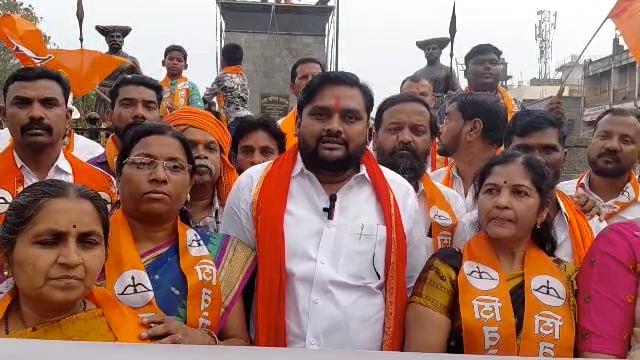 राहुल गांधींना महिलांनी धडा शिकवणार,शिंदे शिवसेनेचे तालुका अध्यक्ष चंद्रकांत टेंगेटोल 