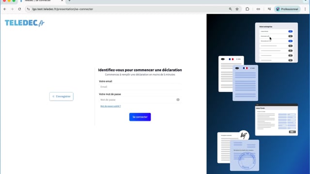 Aperçu de la vidéo nommée « Comment se passe la télédéclaration avec TELEDEC ? »