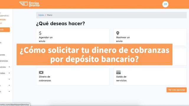 Cómo solicitar tu dinero por depósito