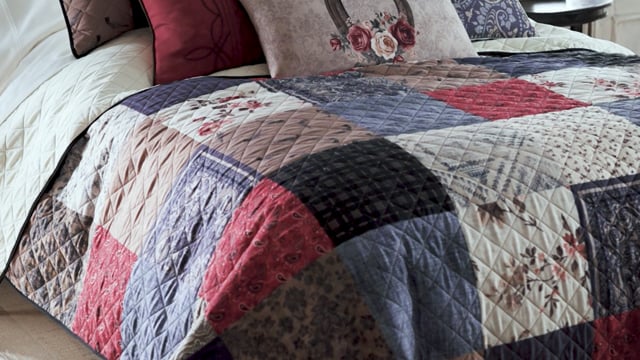 Vimeo video preview for Western Romance Patchwork Quilt Collection - 1186260437