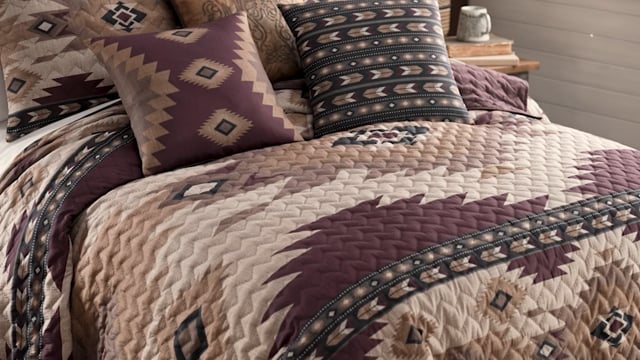Vimeo video preview for Echo Canyon Quilt Bedding Collection - 1186260708