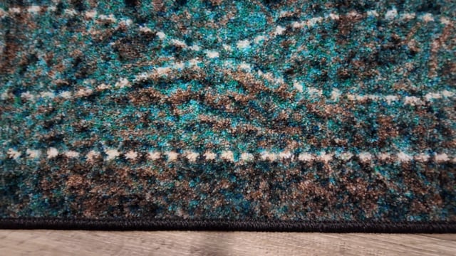 Vimeo video preview for Western Boot Stitched Turquoise Rug Collection - 1186261729