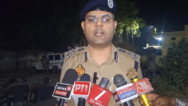 *थाना करंडा क्षेत्रांतर्गत ग्राम कटरिया में हुई घटना के संबंध में पुलिस उपमहानिरीक्षक वाराणसी परिक्षेत्र वाराणसी