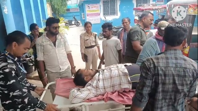 दो बाईकों की भीषण टक्कर में पांच घायल, दो गंभीर स्थिति में भागलपुर रेफर