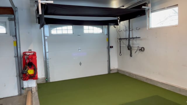 Jarvis retractable garage simulator video preview