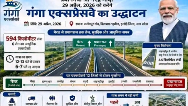 प्रतापगढ़ में गंगा एक्सप्रेसवे उद्घाटन का उत्साह, सराय संग्राम सिंह टोल प्लाजा पर होगा लाइव प्रसारण#latest_news 