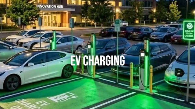 Commercial EV chargers overview