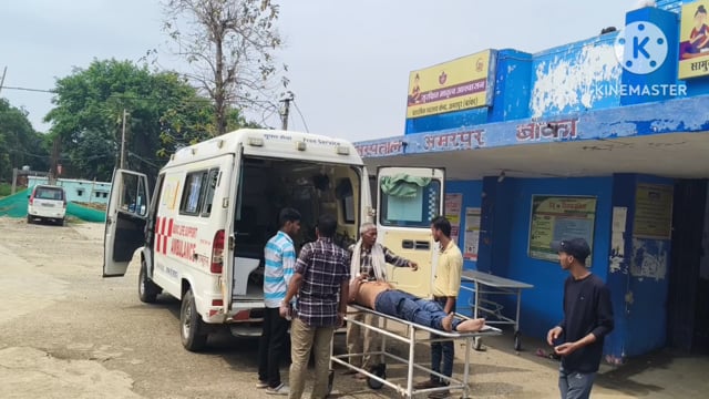 तेज रफ्तार कार ने टोटो में मारी टक्कर, 10 घायल एक भागलपुर रेफर।