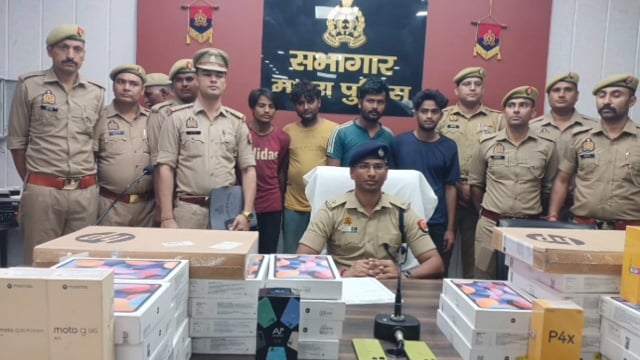 MANT-"12 घंटे में खुला हाईटेक चोरी गैंग का राज: रात के अंधेरे में ट्रक सहित 90 लाख का माल बरामद, 4 गिरफ्तार!"