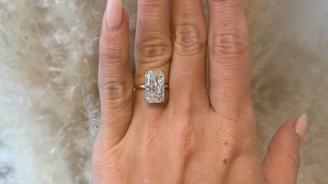 4.01ct Radiant Engagement Ring - Video