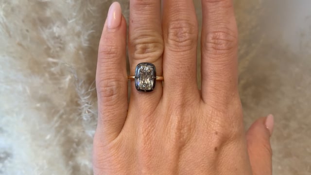 2.01ct Cushion Engagement Ring - Video