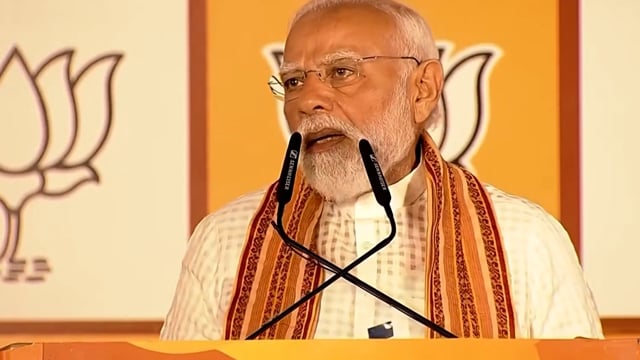 ➡️.....PM Modi says, "As a party worker, I share the joy of every BJP karyakarta. Today is a special