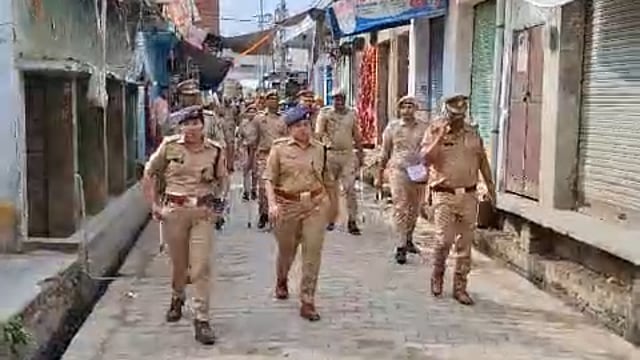 नगर पंचायत कटरा उपचुनाव के दृष्टिगत सुरक्षा व्यवस्था के सुदृढ़ प्रबंधन हेतु आज अपर पुलिस अधीक्षक (ग्रामीण)  एवं अप