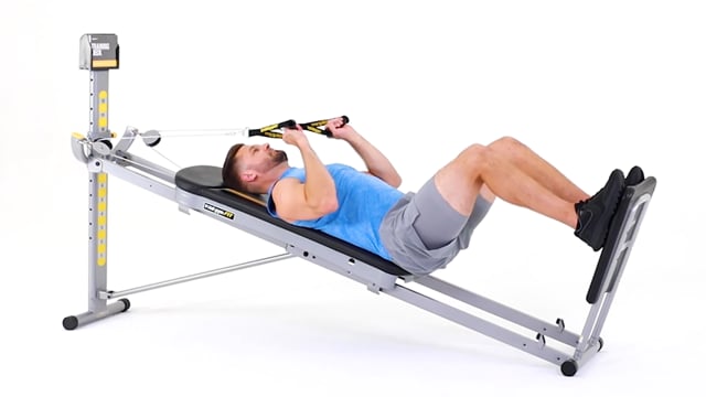 Total Gym Lat Pulldown demonstration
