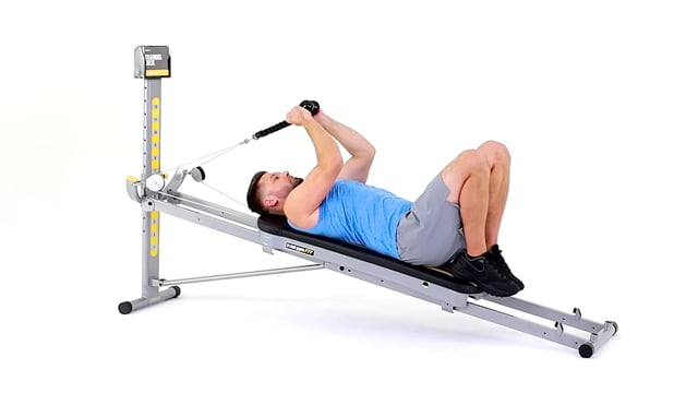 Total Gym Tricep Extension demonstration