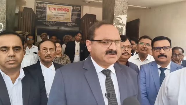 लोक अदालत के संबंध में जिला जज धर्मेंद्र पांडे ने कहा अधिक से अधिक मामलों का हो निस्तारण