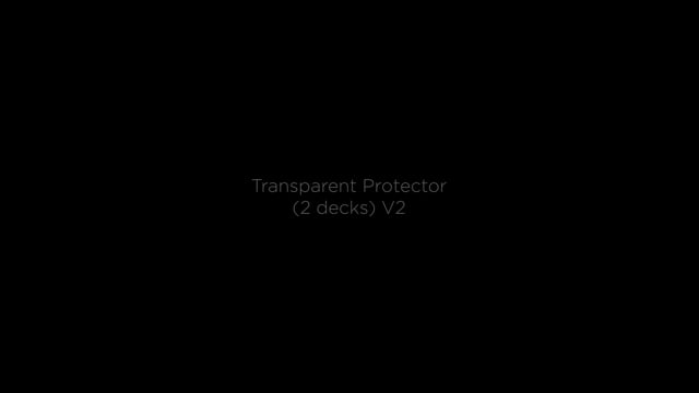 Video Transparent Protector 2 Decks V2 (10 Pack)