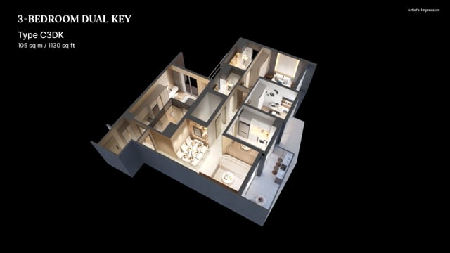 The Orie, 31 Lorong 1 Toa Payoh, 3 Bedrooms, 1,130 sqft, Condominium For Sale, by Kaeden Ong 王天财, 500132232 - PropertyGuru.com.sg