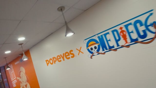 popeyes x One Piece