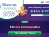 Effective Communication — Dr Alankar Tiwari