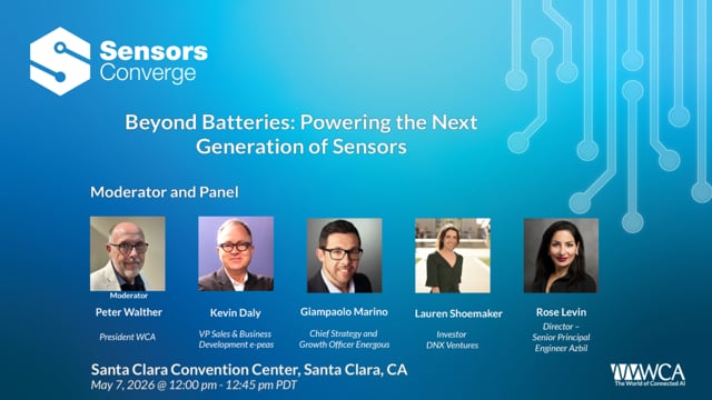 Sensor Converge 2026 - Event Video Beyond Batteries 