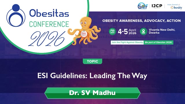 ESI Guidelines: Leading the way — Dr. S.v. Madhu