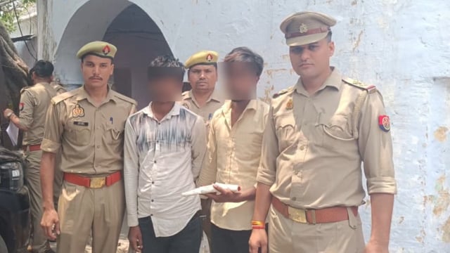 आगरा के पिनाहट में मारपीट-फायरिंग मामले में दो गिरफ्तार,कब्जे से अवैध तमंचा, कारतूस और स्कॉर्पियो कार बरामद 