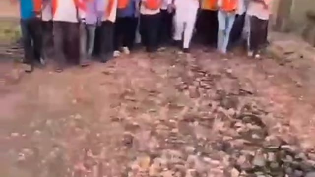 लोकनेते अरविंद कात्रटवार यांच्या ईशारानंतर जागे झाले प्रशासन चांभार्डा बायपास मार्ग