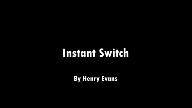 Video Instant Switch (Red) by Henry Evans