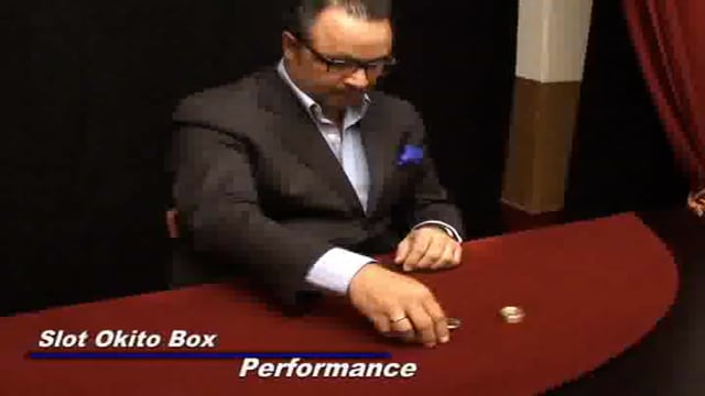 Video Slot Okito Box Half Dollar Aluminum by Tango -Trick (A0015)