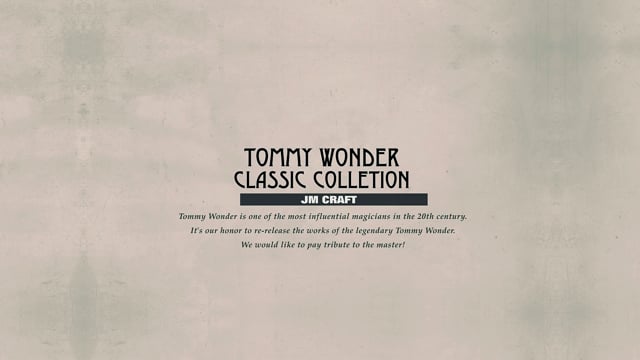 Video Tommy Wonder Classic Collection Vanishing Bird Cage by JM Craft - Trick (VT)