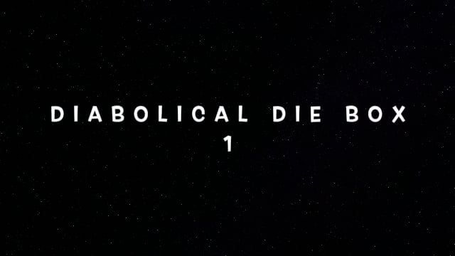 Video Deluxe Diabolical Die Box (Merlins Premier Range) by Merlins Magic - Trick (VT)