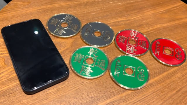 Video CHINESE COIN RED JUMBO by N2G - Trick (VT)