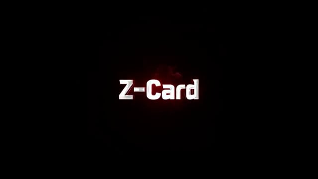 Video Z-Card BLUE by MOON (VT)